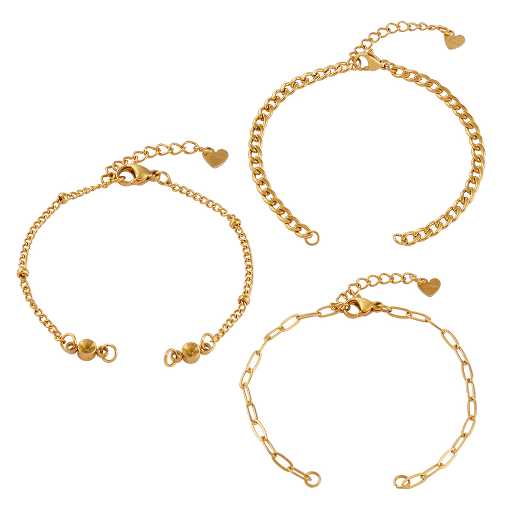 Bracelet Link Remover - 3 шт., основание браслета-цепочки из нержавеющей