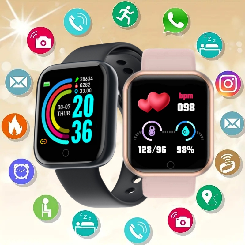 Smartwatch Watches For Kids - Смарт-часы Y68 D20 мужские, умные часы