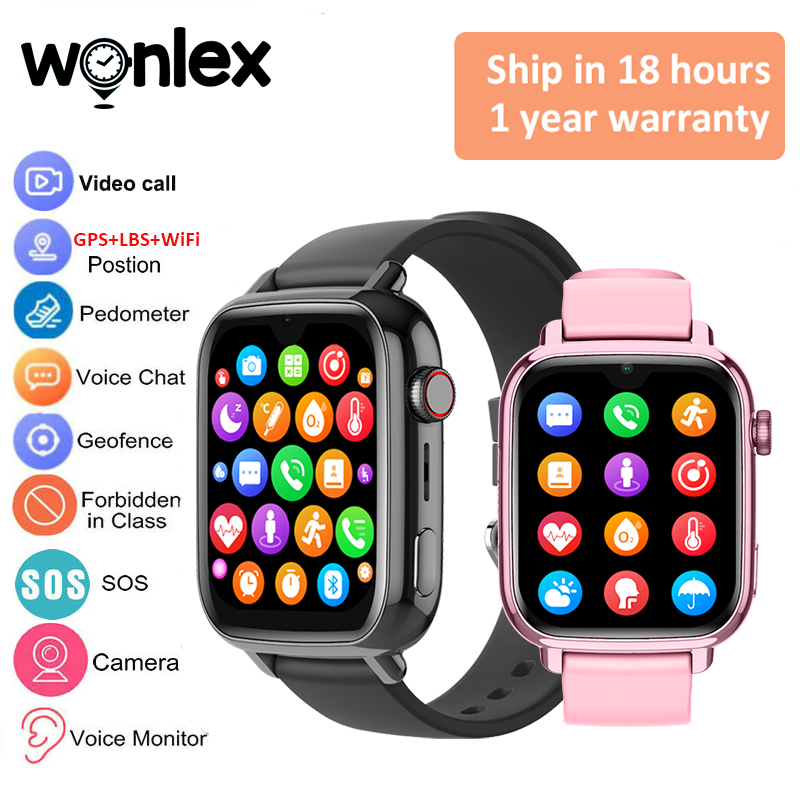 Smartwatch Watches For Girls - Wonlex KT34 Детские умные часы 4G