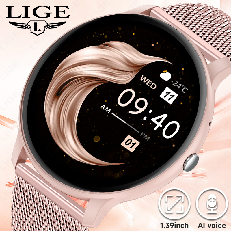 Smartwatch Ladies Watches For Women - Новые смарт-часы 2026 года с Bluetooth-вызовами