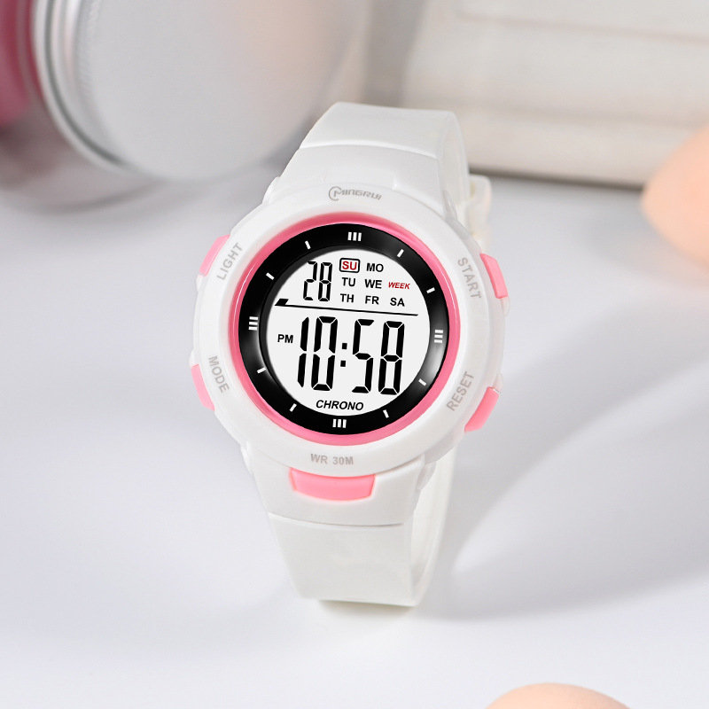 Smartwatch Digital Watches For Kid Boy With Alarm - UTHAI CE49 Детские часы, модные светящиеся