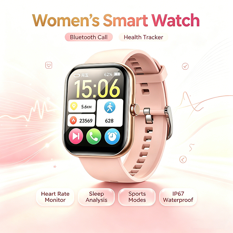 Smartwatch Ladies Watches For Women - Женские умные часы с функцией звонков