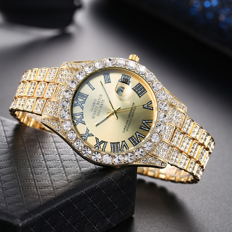 Smartwatch Luxury Watches - Мужские кварцевые часы с роскошным стальным
