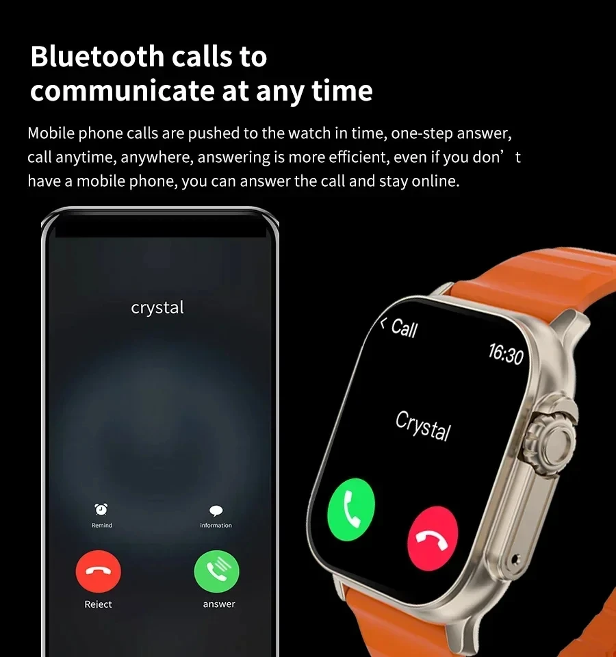 Новые умные часы T10 Ultra, 49 – обзор и цена Smartwatch Watches For Men With Gps
