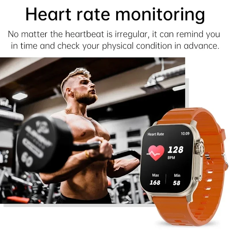 Новые умные часы T10 Ultra, 49 – обзор и цена Smartwatch Watches For Men With Gps