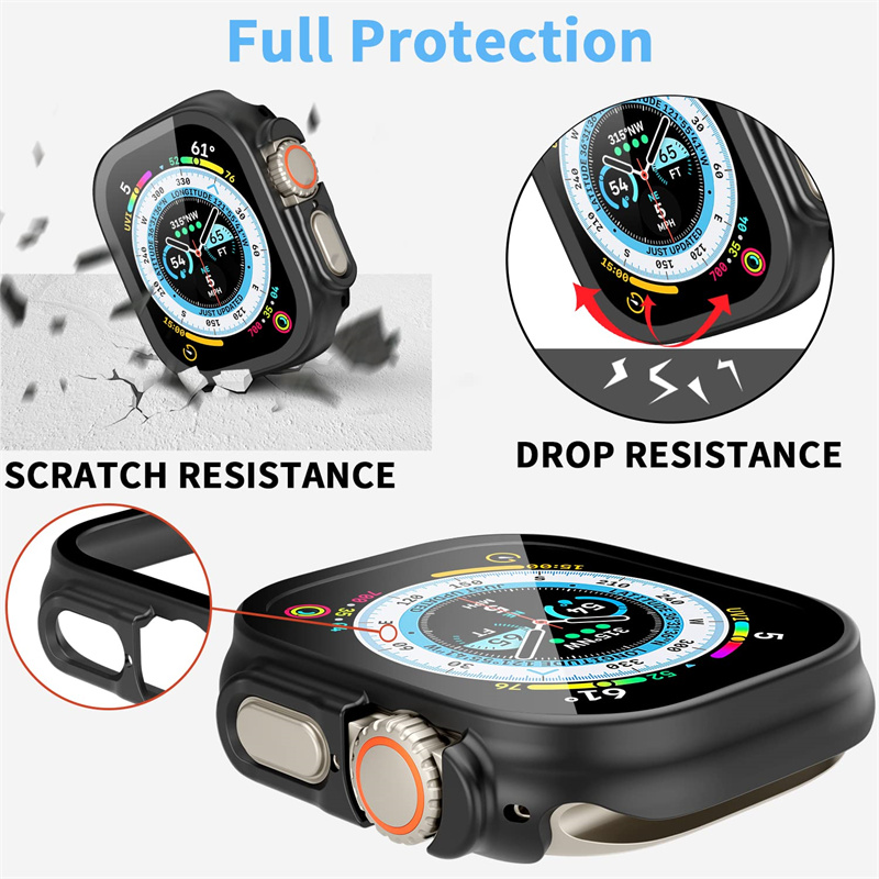Стекло + чехол для Apple Watch – обзор и цена Smartwatch Luxury Watches