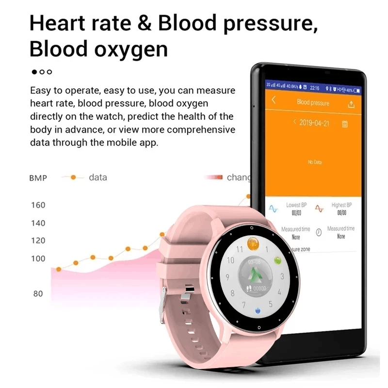 Умные часы LIGE для женщин с ф – обзор и цена Smartwatch Ladies Watches For Women