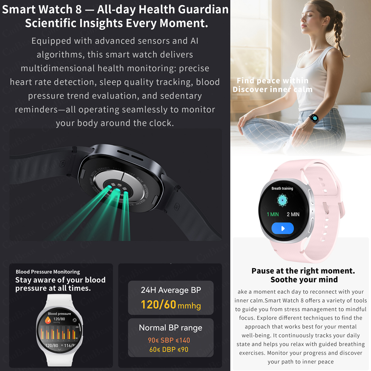 Новые смарт-часы 2026 года: 8  – обзор и цена Smartwatch Watches For Men With Gps