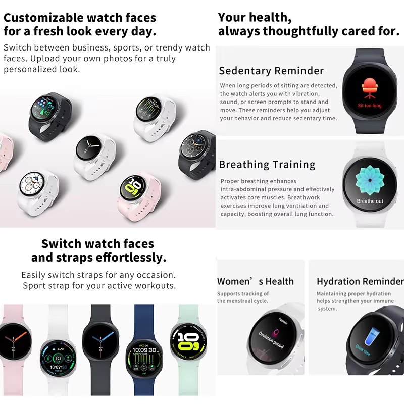 Новые классические смарт-часы  – обзор и цена Smartwatch Watches For Men With Gps