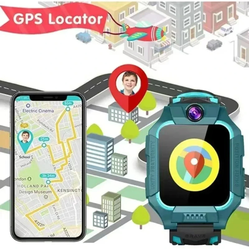 Детские умные часы Lenovo 5G,  – обзор и цена Smartwatch Watches Gift For Girls