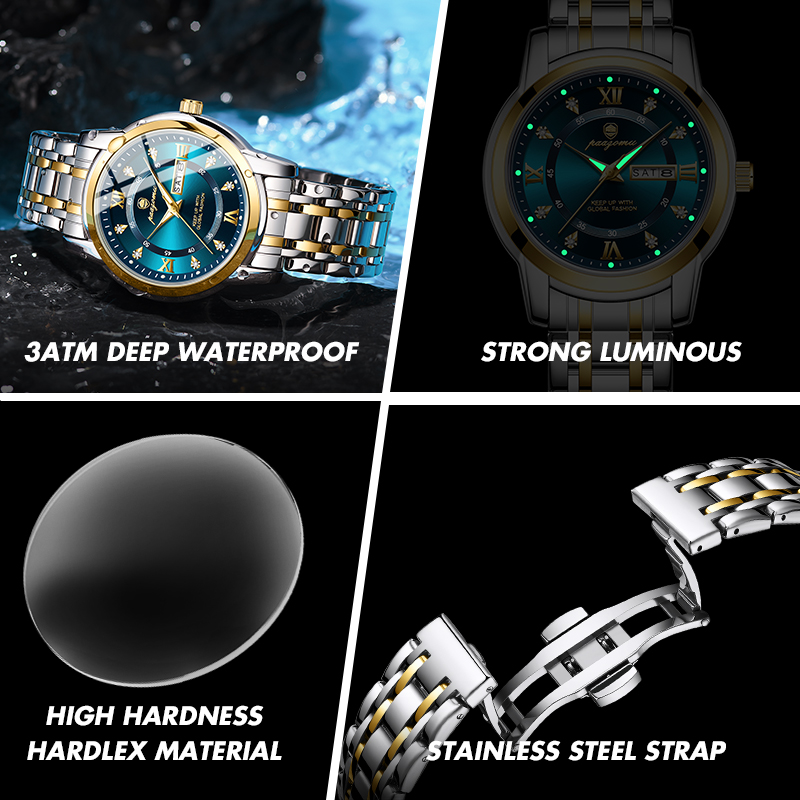 Часы PAAZOMU для мужчин и женщ – обзор и цена Smartwatch Luxury Watches