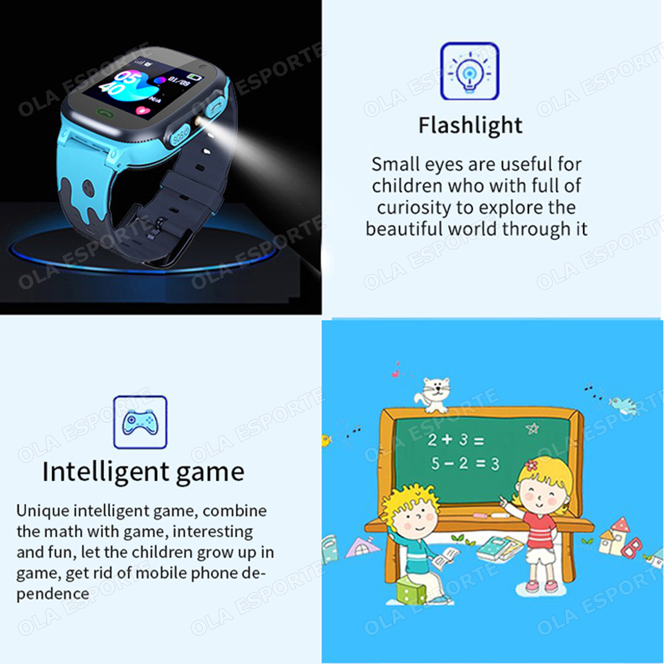 2025 Новые детские умные часы  – обзор и цена Smartwatch Watches Gift For Girls