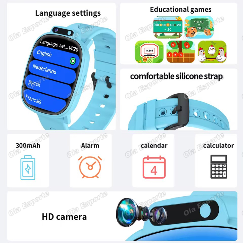 Детские часы, подарок на день  – обзор и цена Smartwatch Watches Gift For Girls