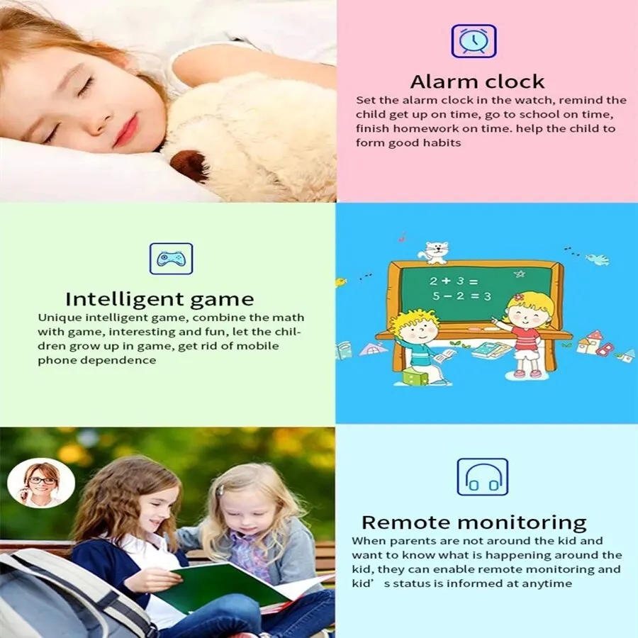 Новые детские смарт-часы 2026  – обзор и цена Smartwatch Watches Gift For Boys On Birthday