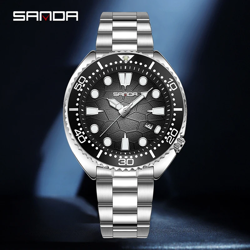 SANDA Роскошные модные мужские – обзор и цена Smartwatch Luxury Watches