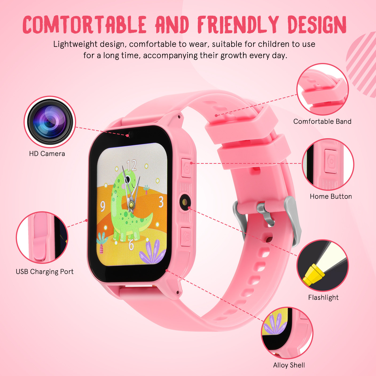 Детские часы с играми, цифровы – обзор и цена Smartwatch Watches For Kids