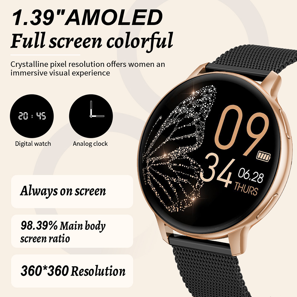 Смарт-часы LIGE Fashion для же – обзор и цена Smartwatch Ladies Watches For Women