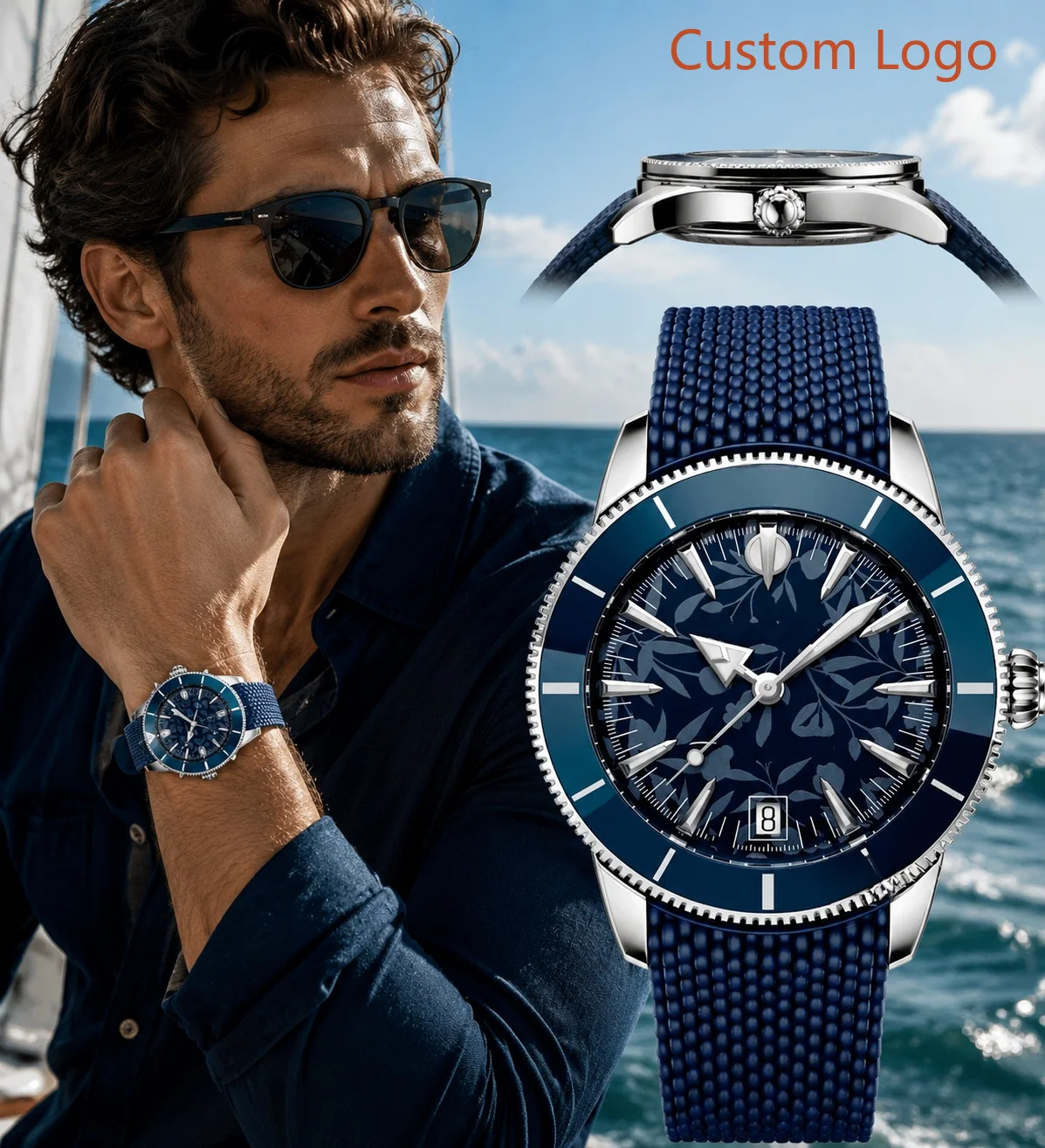 Мужские автоматические часы дл – обзор и цена Luxury Ceramic Watch