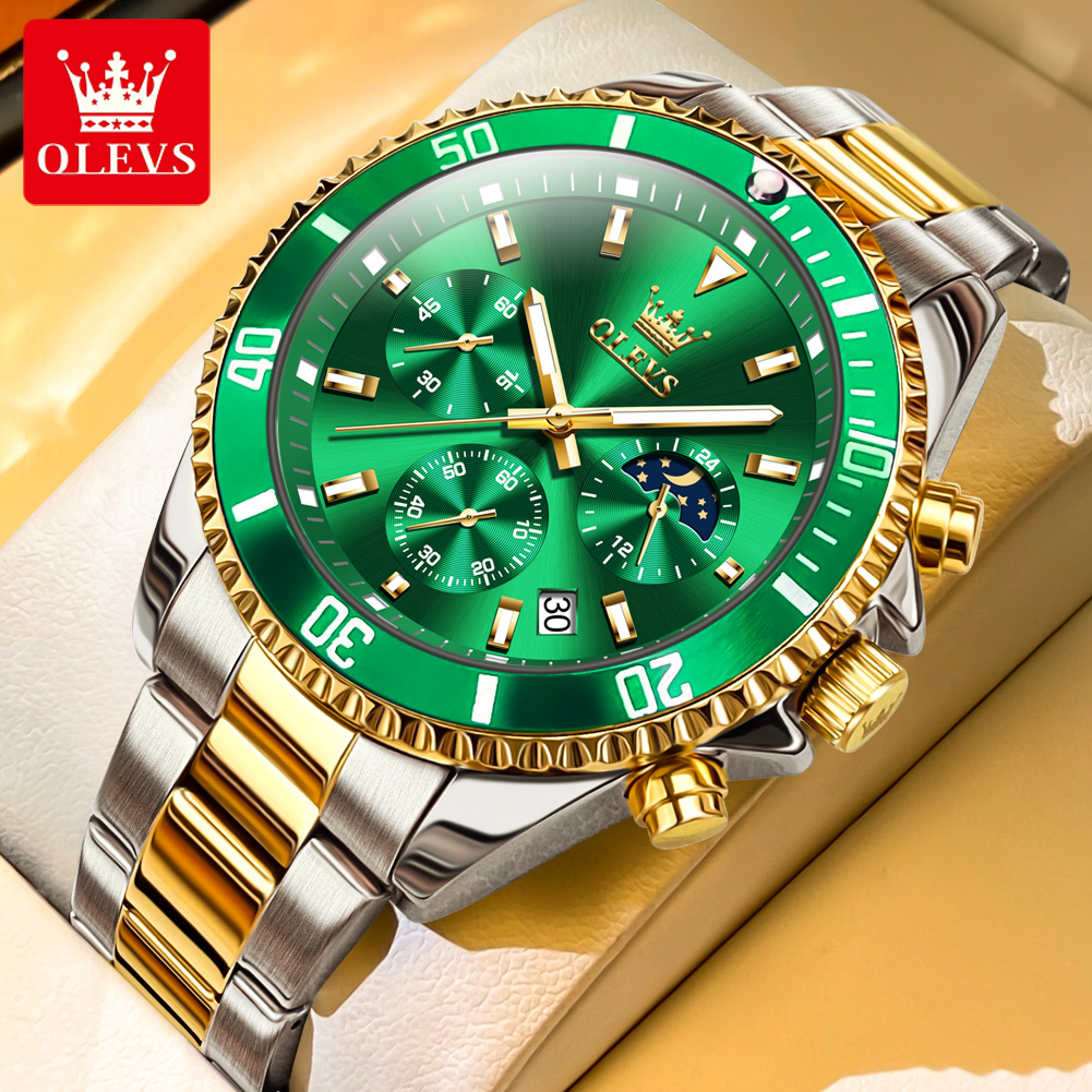 Мужские часы OLEVS 2870 с фаза – обзор и цена Rolex Watch Datejust