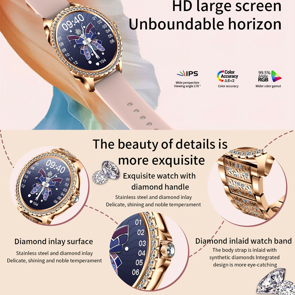 696 новые женские умные часы с – обзор и цена Smartwatch Ladies Watches For Women