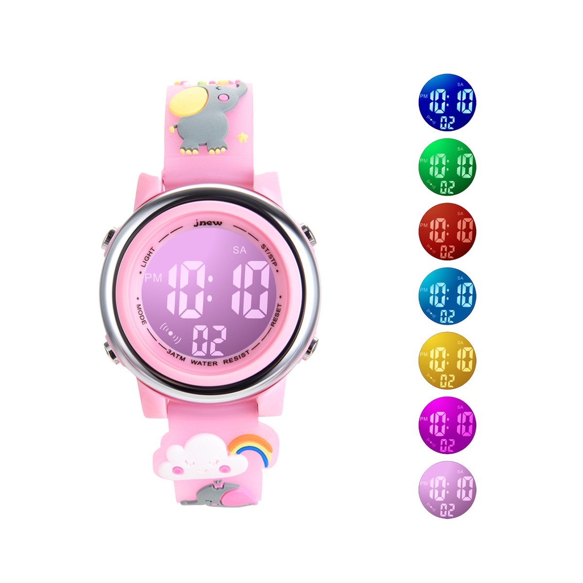 UTHAI H120 детские спортивные  – обзор и цена Smartwatch Digital Watches For Kid Boy With Alarm