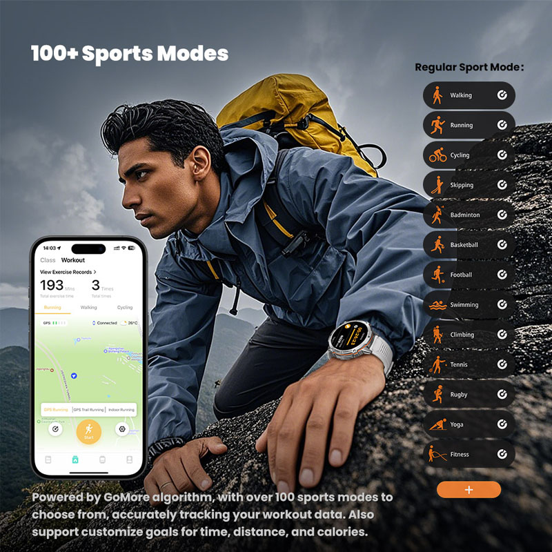 Новые смарт-часы 2026 Military – обзор и цена Smartwatch Watches For Men With Gps