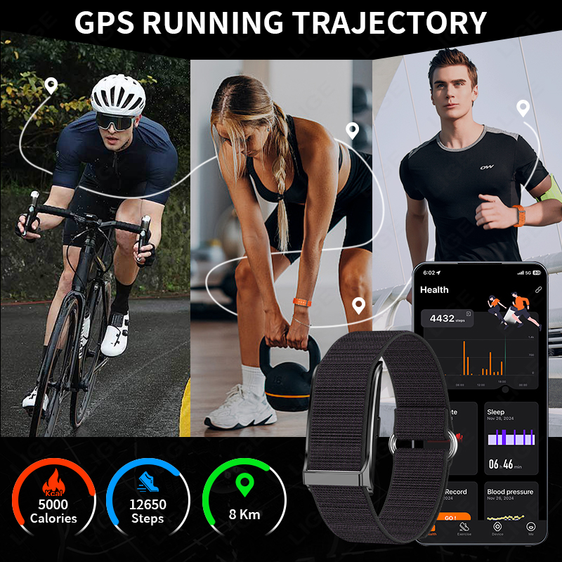 LIGE 100 + спортивный фитнес-т – обзор и цена Smartwatch Watches For Men