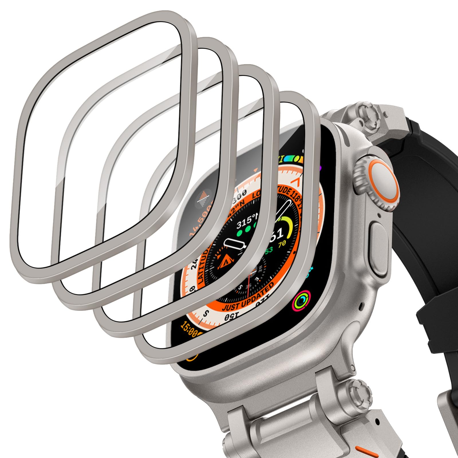 Чехол из алюминиевого сплава + – обзор и цена Smartwatch Watches For Men