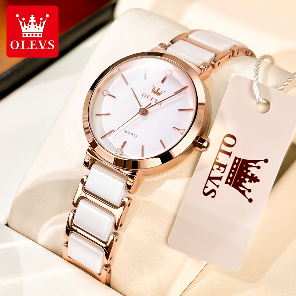 Женские кварцевые часы с керам – обзор и цена Luxury Ceramic Watch