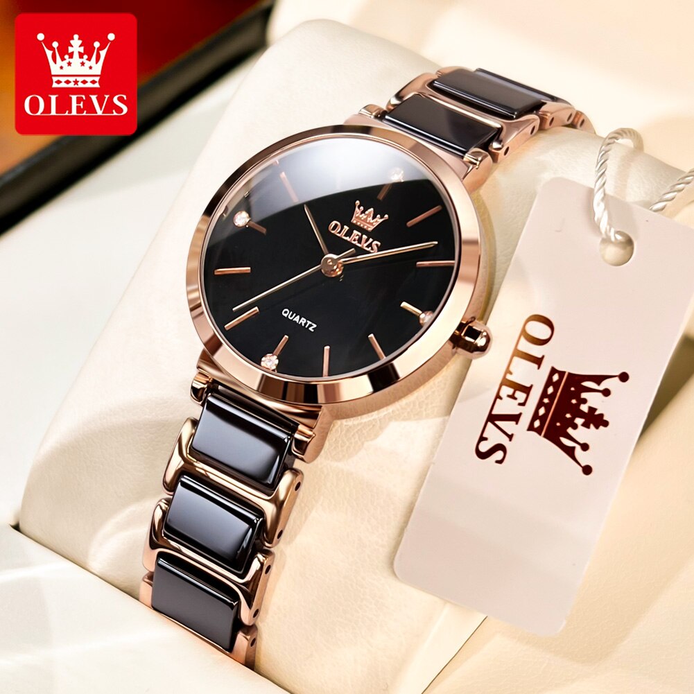 Женские кварцевые часы с керам – обзор и цена Luxury Ceramic Watch