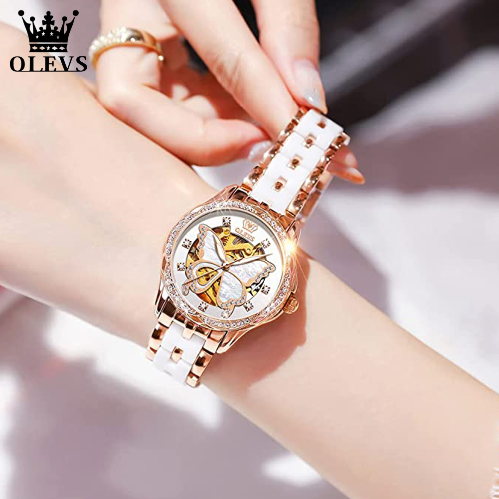 Женские Автоматические часы-ск – обзор и цена Luxury Ceramic Watch